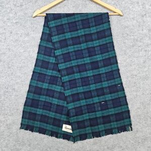 Highlands Scarf/Wrap 100% Pure New Wool Tartan Plaid Scotland 50x12 HOLES Fringe